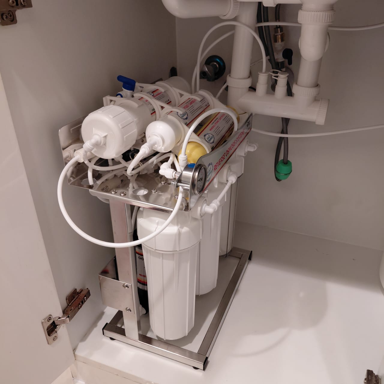 فلتر مياه 7 مراحل للشرب والطبخ 0542993558